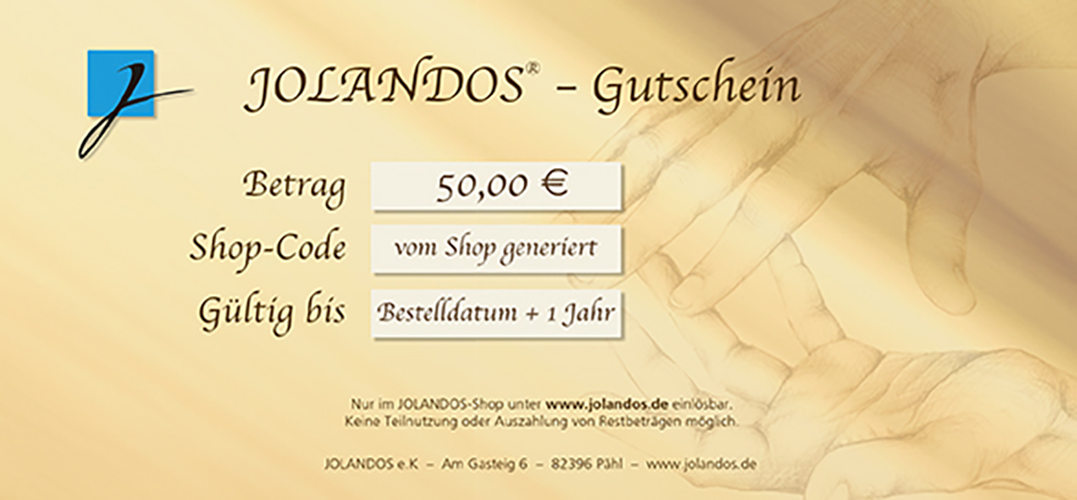 JOLANDOS - Gutschein 50 Euro